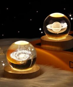 Alternative view of Usb Night Light Led Crystal Ball Table Lamp