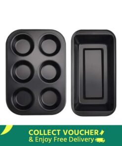 2 Pcs - 6 Cups Cupcake Tray - Image 3