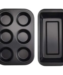 2 Pcs - 6 Cups Cupcake Tray