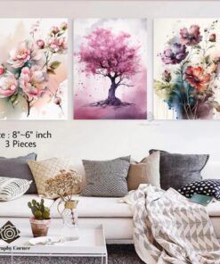 3 pcs Most Unique Combo Wallmate set for Home Decoration