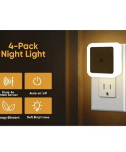 Alternative view of Auto On/Off Mini Wall LED Night Light
