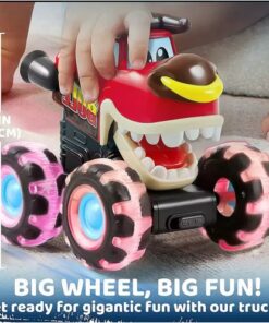 Alternative view of Cool Big Tires for Trucks Toys Off-road Vehicle Driving Luminous Push-type Car