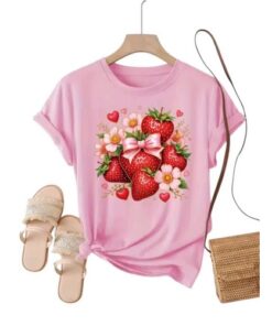 Half Sleeve Chinese Microfibre printed Tshirts for Women and girls