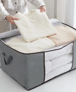 Large Capacity Quilt & Blanket Storage Bag - Winter Clothes Organizer