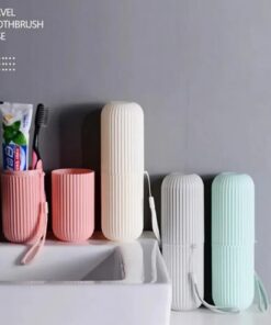 Portable Toothbrush & Toothpaste Holder Storage Box - Image 3