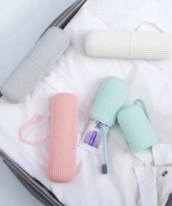 Alternative view of Portable Toothbrush & Toothpaste Holder Storage Box