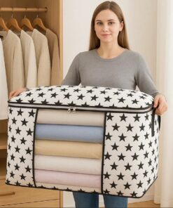 Alternative view of Premium Star Design Quilt Storage Bag