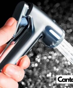 Push Shower Set Ss Pipe Toilets Washroom Kitchen Accessories - Image 3