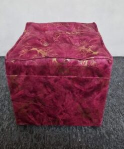 square Sofa Leather Single Stool