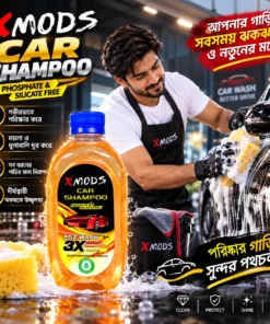XMODS 3X Car Shampoo 500ML – Wash & Wax - Image 4