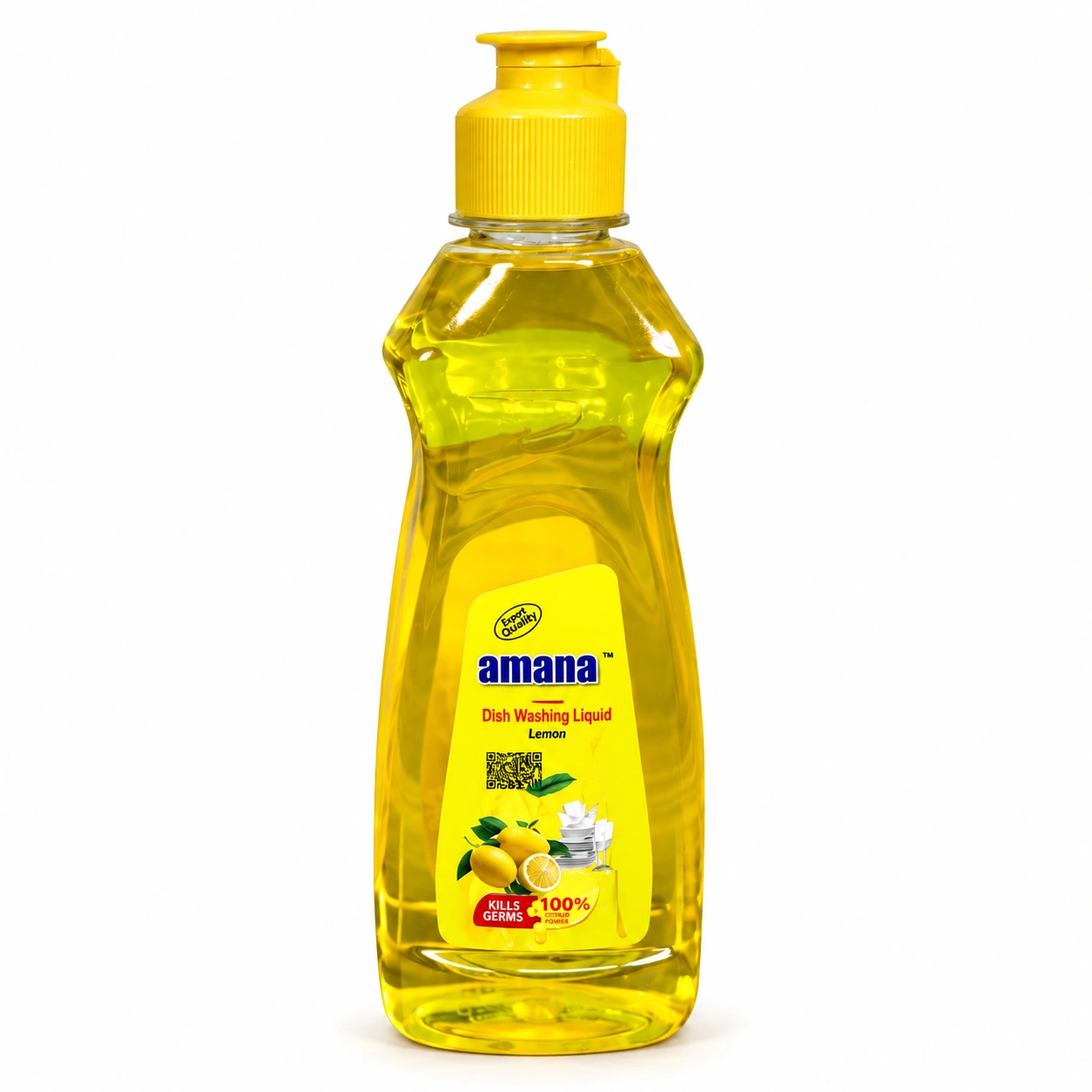 Amana Lemon Dish Washing Liquid 250ML – Fresh & Clean