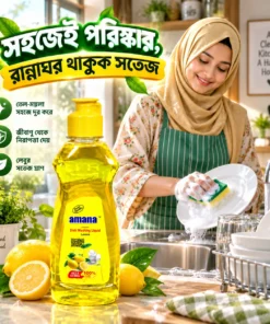 Alternative view of Amana Lemon Dish Washing Liquid 250ML – Fresh & Clean