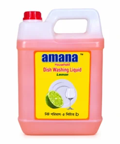 Amana Lemon Dish Washing Liquid 5L – Powerful Cleaning