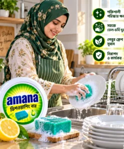 Alternative view of Amana Dishwashing Bar 300G – Powerful Cleaning