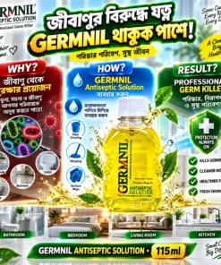 GERMNIL Antiseptic Solution 115ml | BMTF Product | জীবাণুনাশক Solution - Image 3