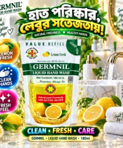 Alternative view of GERMNIL Liquid Hand Wash 180ml | BMTF Product | Lemon Fresh Refill