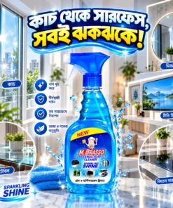 M.Brasso Glass & Multi-Surface Cleaner 500ML – Sparkling Shine - Image 5