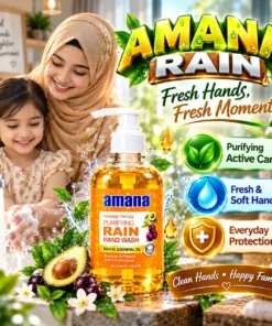 Amana Purifying Active Hand Wash 250ML – Essential Oil & Fresh Hands - Image 8