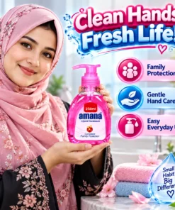 Amana Liquid Handwash 250ML – Complete Family Protection - Image 5