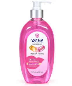 ROQZ Hair Science Detox Nourishment Shampoo 500ML – Micellar + Vitamin B5