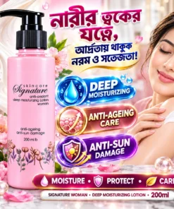 Alternative view of Signature Skincare Anti-Oxidant Deep Moisturizing Lotion Women 200ml | Anti-Ageing & Hydration | BMTF Army Pharma