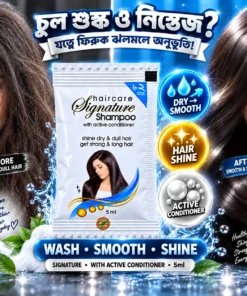 Signature Haircare Shampoo 5ml (12pcs) | With Active Conditioner | BMTF Hair Care - Image 3