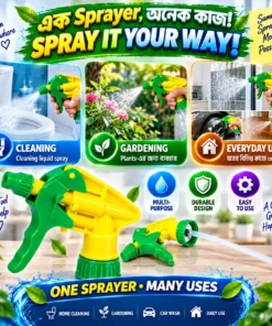 Multi-Purpose Trigger Spray Bottle Nozzle – Heavy-Duty Hand Sprayer - Image 5