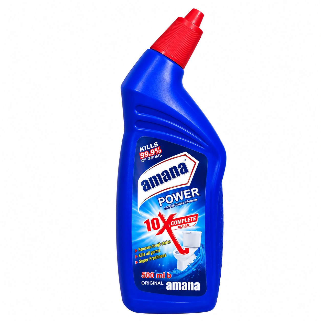 amana Power 10X Complete Clean Liquid Toilet Cleaner 500ml