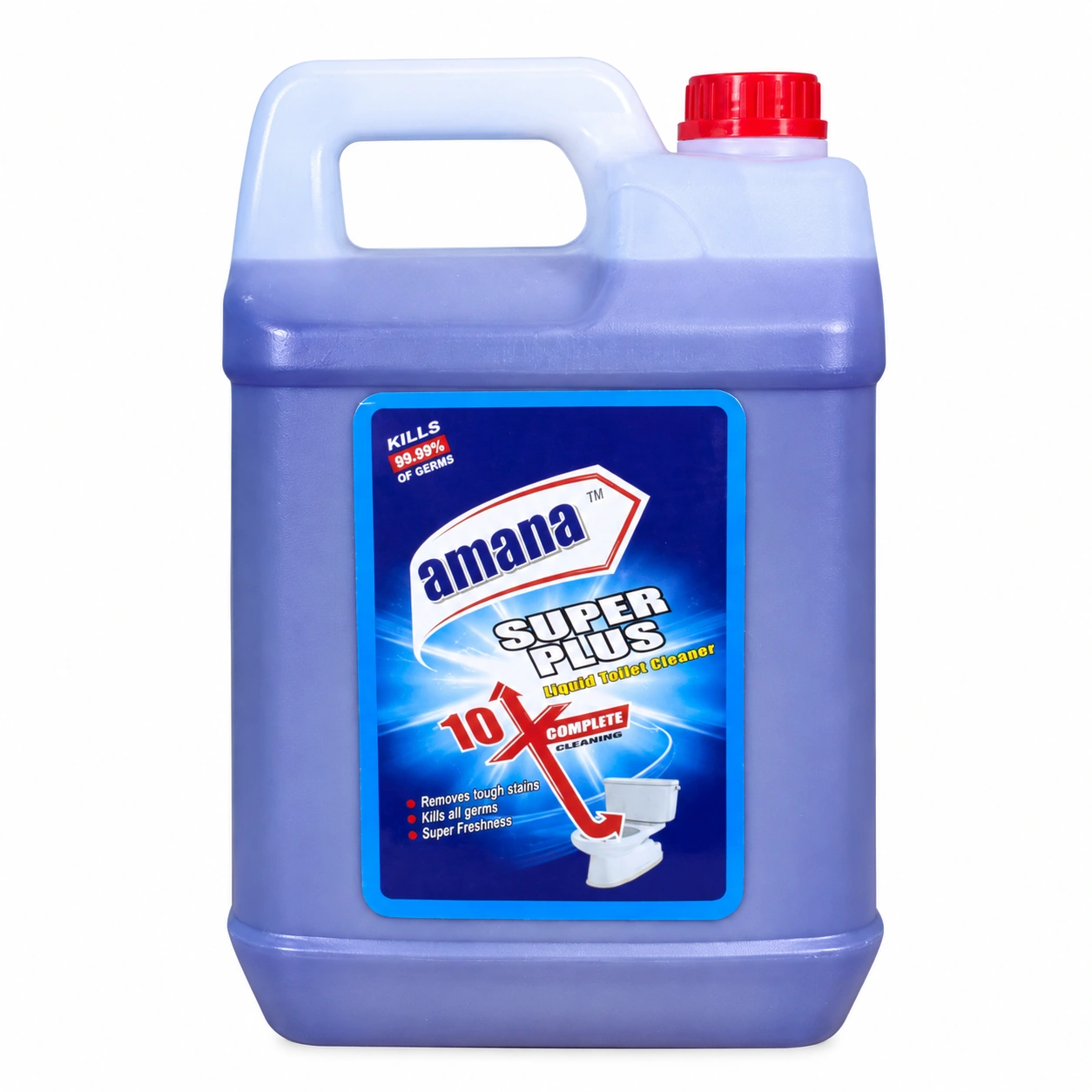 amana Super Plus 10X Complete Cleaning Liquid Toilet Cleaner 5L