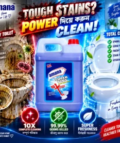 amana Super Plus 10X Complete Cleaning Liquid Toilet Cleaner 5L - Image 3
