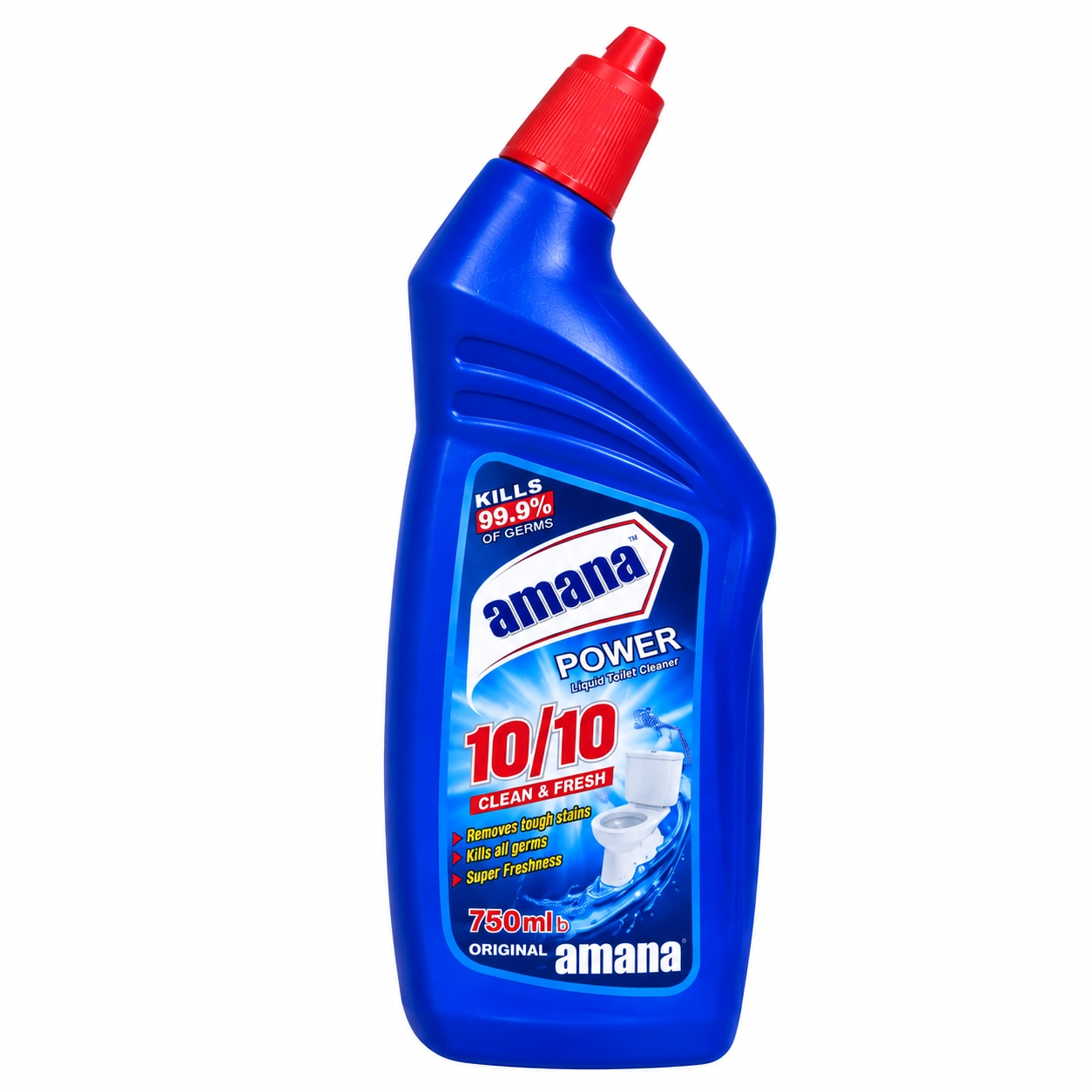 amana Power 10X Clean Fresh Liquid Toilet Cleaner 750ml