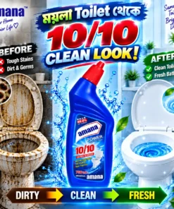amana Power 10X Clean Fresh Liquid Toilet Cleaner 750ml - Image 3