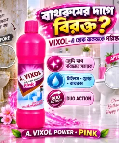 Alternative view of A.VIXOL Power Pink Tiles Floor and Bathroom Cleaner 1L
